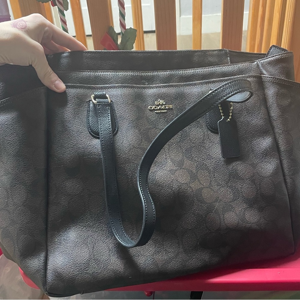 Coach diaper bag